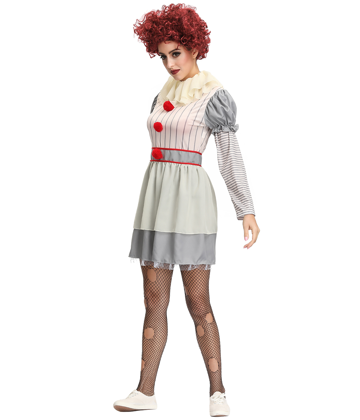 F1917 sexy clown costume for women